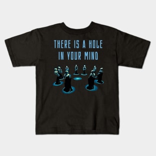 There is a Hole in Your Mind - Gray Council - Black - B5 Sci-Fi Kids T-Shirt